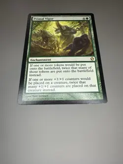 Primal Vigor C13 Commander 2013 MTG Rare Enchantment NM Magic: The Gathering - Image 3