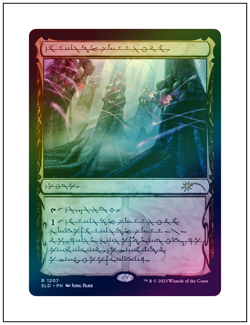 1x Inkmoth Nexus - Phyrexian, Foil, Secret Lair Drop, Magic MTG NM - Image 1