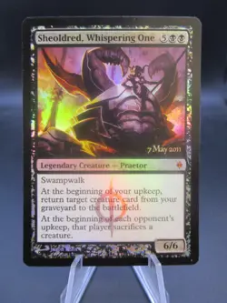 MTG Sheoldred, Whispering One -Foil Stamped Promo - Legendsonmain - Image 1