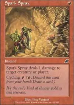 [1x] Spark Spray - Foil Slight Play, English Scourge MTG Magic - Image 1