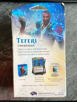 Teferi Planeswalker Deck Dominaria Magic the Gathering MTG SEALED Blue Island - Image 2