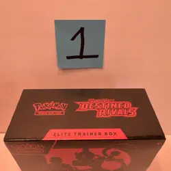 Pokemon TCG Destined Rivals ETB Elite Trainer Box Sealed - Image 2