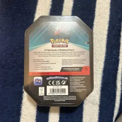 NEW SEALED IN BOX POKEMON TCG: Triple Whammy Darkrai Tin (2024) Free Ship/No Res - Image 2