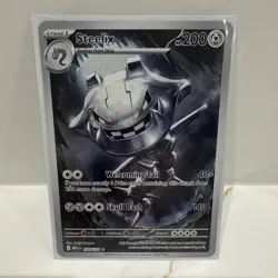 Pokemon Steelix 150/132 Illustration Rare Mega Evolutions Mint Condition - Image 4