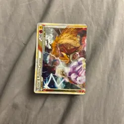 Entei & Raikou Legend 90/95 HS Unleashed (Top) Pokemon TCG - LP - Image 1