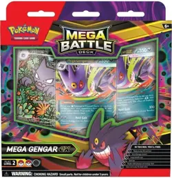 Pokemon TCG Mega Battle Deck (Mega Gengar ex) Factory Sealed Brand New PRESALE - Image 1