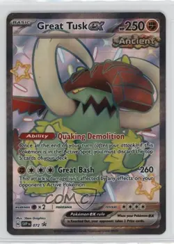 Great Tusk ex Pokemon Scarlet & Violet Black Star Promo #072 - Image 1