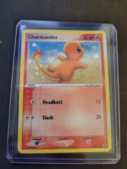 Pokemon TCG Charmander Reverse Holo 58/112 Fire Red & Leaf Green - LP Condition - Image 1
