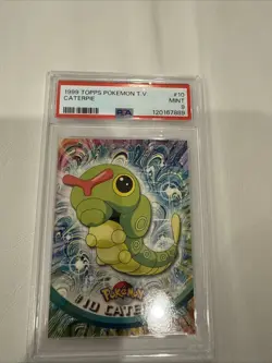 1999 Topps Pokemon Caterpie TV Animation Edition Series 1 #10 - Image 1