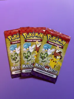 Pokemon McDonald’s Match Battle Packs x3 Sealed 2023 TCG - Image 1