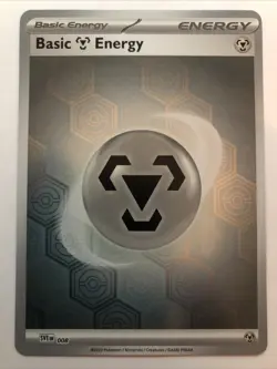 Pokemon TCG Shrouded Fable Basic Metal Energy Reverse Holofoil 008 - Image 1