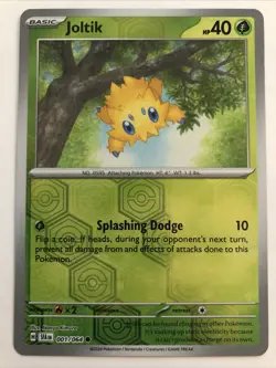 Pokemon TCG Shrouded Fable Joltik Reverse Holofoil 001/064 NM - Image 1