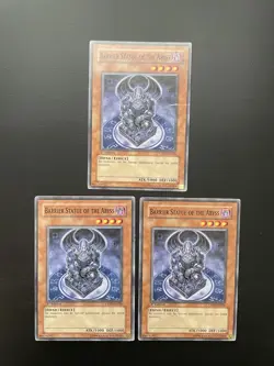 Yugioh Barrier Statue Of The Abyss CDIP-EN018 1st Edition Common HP X3 - Image 1