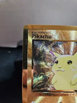 Pokemon TCG Celebrations Pikachu Gold Metal Card 58/102 25th Anniversary - Image 2