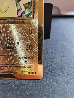 Pokemon TCG Celebrations Pikachu Gold Metal Card 58/102 25th Anniversary - Image 4