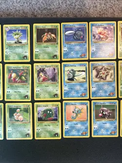 pokemon TCG gym heros /challenge lot 36 Cards. Blaine’s, Erika’s, Misty’s LP+ - Image 2