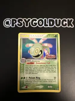 Cradily 7/108 Reverse Holo EX Power Keepers Pokemon Card - Image 1