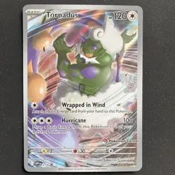 Black Bolt Thundurus SV209 Holo Pokemon Center Stamped Promo Card NM - Image 1