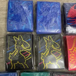 Pokemon Card Sleeves Protectors Lot Of 13 Packs 65 Count Per Pack - Image 2
