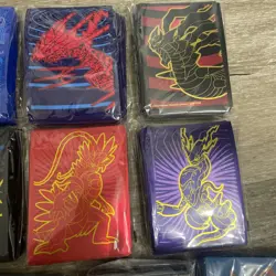 Pokemon Card Sleeves Protectors Lot Of 13 Packs 65 Count Per Pack - Image 3