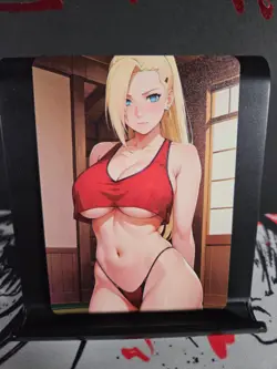 Ino Yamanaka Naruto Custom Art Card Anime Manga NM Sexy Waifu - Image 1