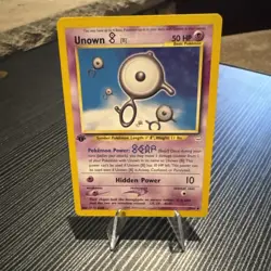 Pokemon Card - Neo Revelation 39/64 - UNOWN [B] (uncommon) *1st Edition* - NM/M - Image 1