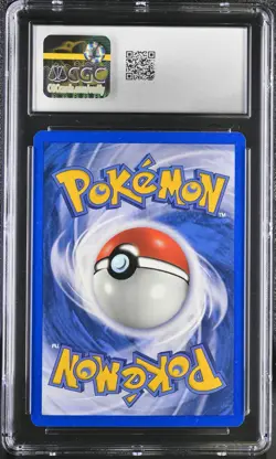 CGC 9 MINT Hitmonchan 1999 Base 7/102 Holo Pokemon Card psa - Image 2