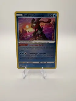 Pokemon Trading Card Game TCG Astral Radiance Radiant Greninja 046/189 - Image 1