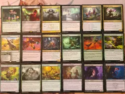 MTG EDH Custom Commander Deck: Nemata, Primeval Warden - GB Saprolings - Image 4