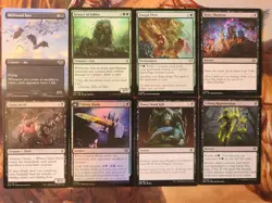 MTG EDH Custom Commander Deck: Nemata, Primeval Warden - GB Saprolings - Image 5