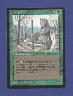 1994 Magic the Gathering - Tracker - Summon Tracker - The Dark MTG - Image 1