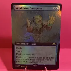 Amphibian Downpour (Extended Art) Modern Horizons 3 Foil - Image 1