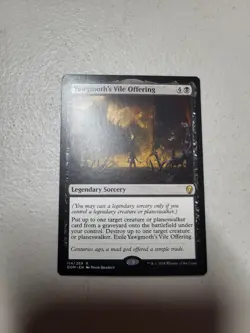 YAWGMOTH'S VILE OFFERING MTG Magic the Gathering - Dominaria DOM 114/269 NM - Image 1