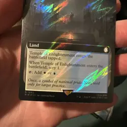 Temple of Enlightenment (Extended Art) (Surge Foil) #1048 (NM) Fallout PIP MTG - Image 3