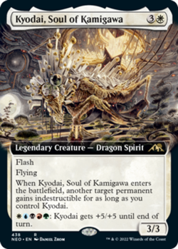 [4x] Kyodai, Soul of Kamigawa - Extended Art Near Mint, English NEO Extras MTG M - Image 1