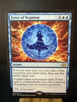 Force of Negation Double Masters 2022 Regular - Image 1