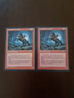 MTG 2 x Varchild's Crusader - Alliances - Image 1