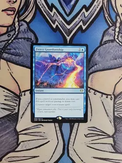 1x Fierce Guardianship - NM/M Commander 2020 C20 MTG Magic - Image 1