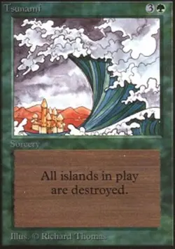 International Edition - IE Tsunami x1 Moderate Play, English Magic Mtg M:tG - Image 1