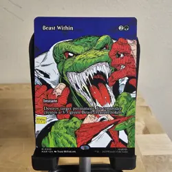 Beast Within - #33 (Borderless) Spider Man Regular - Mtg - Image 1