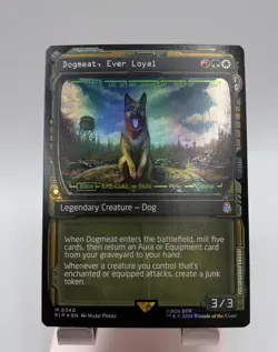Dogmeat, Ever Loyal (Showcase) Universes Beyond: Fallout Regular - NM Great - Image 1
