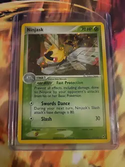 Pokemon Ninjask 13/107 Deoxys Holo Rare LP See Pictures - Image 1