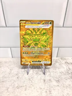 Pokemon- Teal Mask Ogerpon Ex - 177/131 - Prismatic Evolutions - Gold Hyper Rare - Image 1
