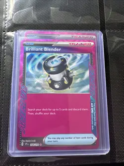 Pokemon TCG Brilliant Blender 164/191 Ace Spec Trainer Mint/Nm Surging Sparks - Image 1