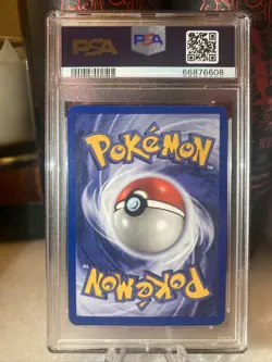 2000 Pokemon Team Rocket 1st Edition Squirtle #68 PSA 8 NM - MT - Image 2