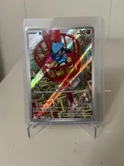Pokemon TCG Riolu Illustration Rare Pokemon center promo - Image 1