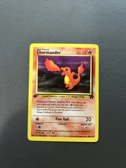 Pokemon TCG Charmander Team Rocket 50/82 First Edition Vintage - Image 1