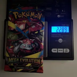 (VERY HEAVY) 22.89g Pokemon TCG Mega Evolution Booster Pack (SEALED)✅ - Image 1