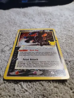 Pokemon TCG Umbreon Gold Star 17/17 Celebrations Classic Collection Holo MINT NM - Image 2