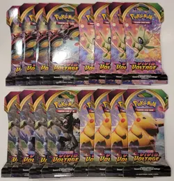 Pokemon Vivid Voltage - Lot of 16 Sleeved Booster Packs - Sealed - Image 1